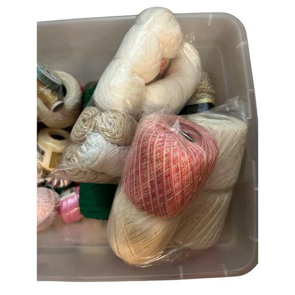Large Assorted Lot Of Yarn For Crafting & Knitting  Mixed Colors & Textures - Picture 3 of 5